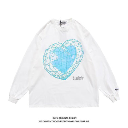 National Tide Street Love Printed T-Shirt Women