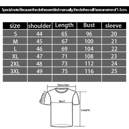European And American Streetwear T-shirt Casual Round Neck